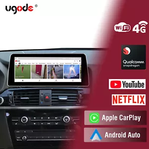 "Android 13 Bildschirm für BMW X3 F25 X4 F26 Apple Carplay GPS Navi Autoradio 12,3" - Bild 1 von 13