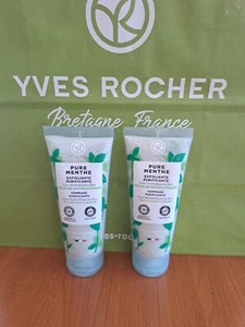 Yves Rocher 2 Gommage Purificante, Exfoliante PURE MENTHE , 75 ml Cadauno - Picture 1 of 2