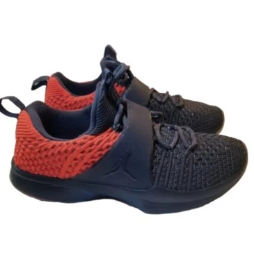 Jordan Air Trainer 2 Hombres Flyknit Marath Rojo/Negro Zapatos/Zapatillas 921310-012 Talla 9 Foto 1 de 4