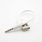 3.5mm Audio Plug Jack to USB 2.0 Male Charge Cable Adapter Cord for Car MP3/MP4