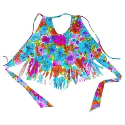 Hobie Swim Suit Top Size Medium Multicolored - Image 1 of 4