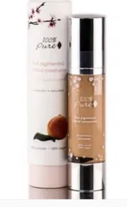 Crema hidratante tintada pigmentada 100 % fruta pura melocotón dorado 1,7 oz - Imagen 1 de 2