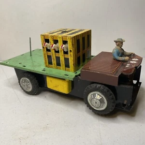 VINTAGE TIN LITHO FRANKONIA OL' MACDONALD'S FARM TRUCK PARTS RESTORATION - Picture 1 of 11