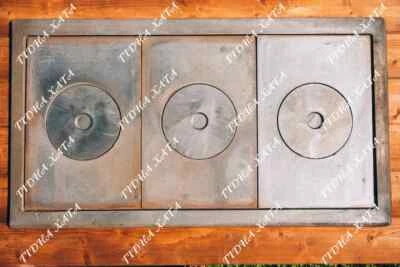 Burners Cooktop Cast Iron Stove Kitchen Flange Oven Rings Grill Heavy Duty Large