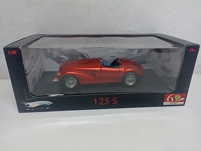 Ferrari 125 S Elite Limited Edition Hot Wheels 2007 L2978 Diecast 1/18-Y1-B18 - Immagine 1 di 4