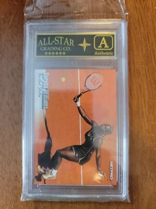 Serena Williams 2003 Net Pro TENNIS Rookie Cards # 1 Graded ASG AUTHENTIC - Picture 1 of 2