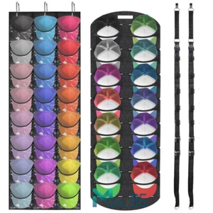 Hat Rack Organizer Baseball Holder Storage Cap Hanger Door Wall Coat Caps Stands - Picture 1 of 80