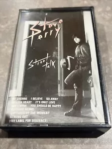 Steve Perry Street Talk CASSETTE Tape 1984 CBS Journey ***TESTED*** - Picture 1 of 4