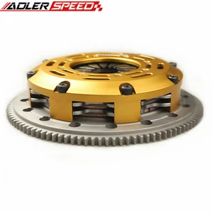 ADLERSPEED Twin Disk Clutch Kit For Mitsubishi Galant VR4 Sedan 4-Door-AWD 6bolt - Picture 1 of 7