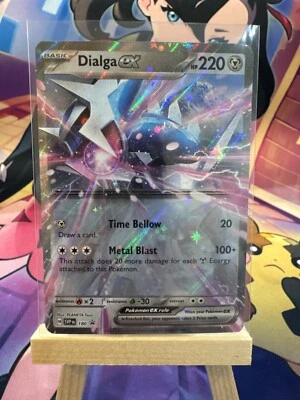 Pokemon card Dialga ex 180 Sv: Scarlet & Violet Promo Cards Holo - Image 1 of 4
