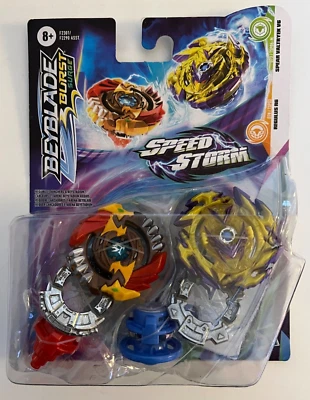 Beyblade Burst Surge Regulus R6 & Spear Valtryek V6 Speed Storm Series 2-Pack - Image 1 of 3