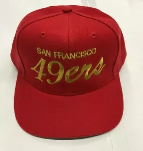 San Francisco 49ers true vintage caps early 80's mint!!deadstock - Picture 1 of 4
