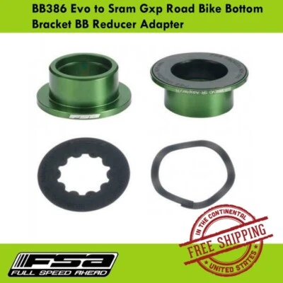 FSA BB386 Evo to Sram Gxp Road Bike Bottom Bracket BB Reducer Adapter - Image 1 of 2