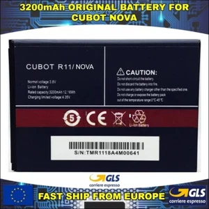 BATTERIA BATTERY CUBOT NOVA / CUBOT J3 PRO AKKU 3200mAh GARANZIA ITA - Zdjęcie 1 z 1