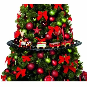 Kleinen Zug Elektrische Choo für Weihnachtsbaum - IN 2 Tage A Haus Ihre - Bild 1 von 1