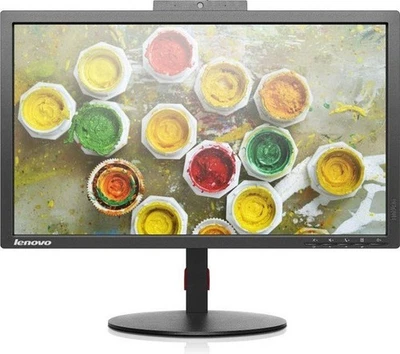 Lenovo ThinkVision T2224z 21,5-Zoll Monitor IPS FHD 1920x1080 DP VGA HDMI Webcam - Bild 1 von 3