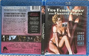 Two Female Spies with Flowered Panties (Blu-ray) Jess Franco film. Severin. - Imagen 1 de 1