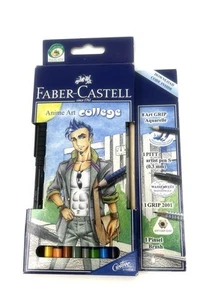 Faber-Castell Anime Arte Set Edición Universitaria | GRIP Acuarela Manga Kit NUEVO - Imagen 1 de 2