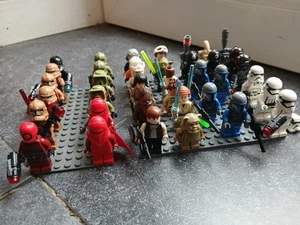 LEGO STARWARS - Lot De 38 Figurines minifig Minifigures Star Wars - Imagen 1 de 9
