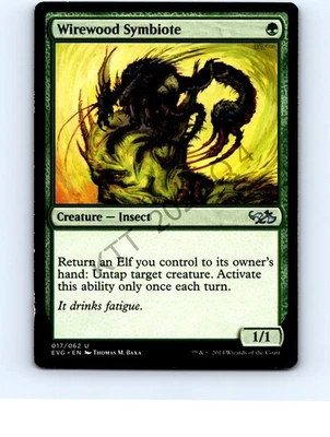 Wirewood Symbiote #17 Uncommon DDs: Anthology MTG MP (beveled edge) - Image 1 of 2