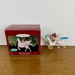 NIB Hallmark Keepsake Megara And Pegasus 1997 Hercules Disney Ornament - Picture 1 of 11