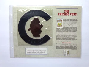 PARCHE COLECCIÓN COOPERSTOWN VINTAGE CHICAGO CUBS 1908 HISTORIA ESTAT - Imagen 1 de 2