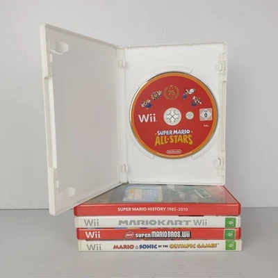 Nintendo Wii - Super Mario Bros Game And Cd Bundle VGC PAL  - image 1 of 2