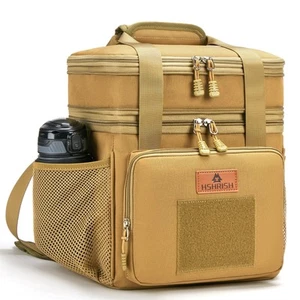 Expandable Large Tactical Lunch Box for Adults, Double Deck Durable Insulated... - Picture 1 of 6