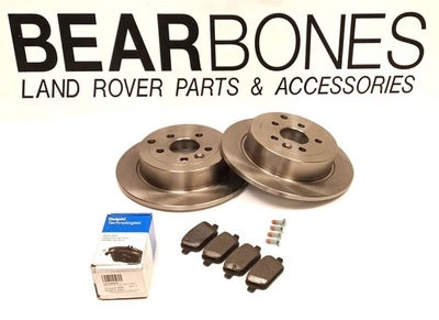 2 discos de freio traseiros Land Rover Freelander LR189037 - Imagem 1 de 2