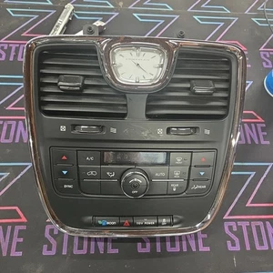2011-2016 CHRYSLER TOWN COUNTRY TEMPERATURE CONTROL BEZEL W/ VENTS 55111367AH - Picture 1 of 7
