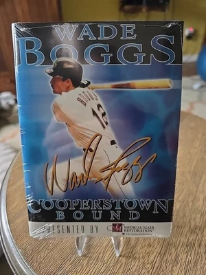 DVD Wade Boggs Cooperstown encuadernado sellado Tampa Bay Devil Rays 2005 RaysVision nuevo Foto 1 de 2