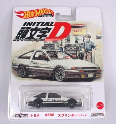 Initial D Toyota AE86 Hot Wheels réplica personalizada en tarjeta personalizada Foto 1 de 4