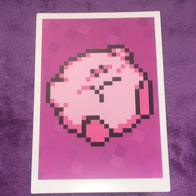 Nintendo Kirby's Adventure NES Original Box Art Insert, English