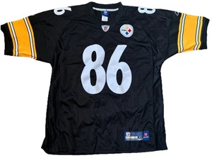 NFL Trikot Pittsburgh Steelers Hines Ward #86 Reebok Größe 48 (aufgenäht) - Bild 1 von 13
