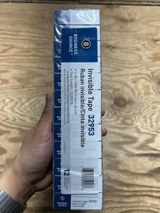 BSN32953 - Premium unsichtbares transparentes Klebeband, 1 Kern, 3/4 x 1000, 12/PK, transparent - Bild 1 von 7