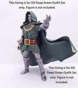 Conjunto de traje verde profundo DX dedicado Dr. Doom de Marvel Legends - Imagen 1 de 5