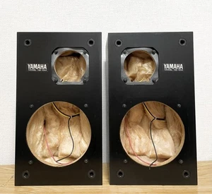 YAMAHA NS-10M Speaker Enclosure Pair Empty Cabinet With Terminals Attenuators - Picture 1 of 6
