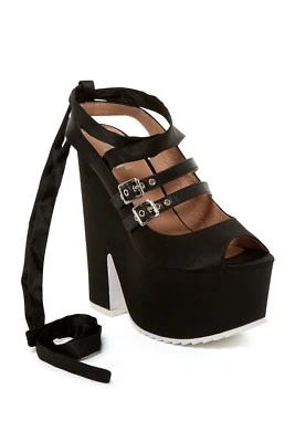 Новый Shellys London Elke платформе лодыжки галстук насос женские туфли - Изображение 1 из 3