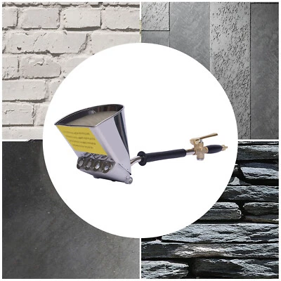 Пистолет для штукатурки стен цементного раствора бетона воздушной штукатурки бункер 4 струйных краски - Изображение 1 из 4