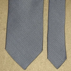 £150+ PAL ZILLERI MENS BLUE/GREY SILK JAQUARD TIE HANDMADE IN ITALY Y7 - Picture 1 of 7