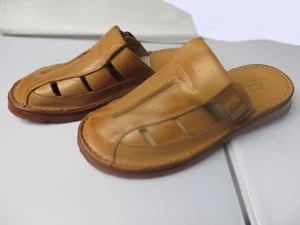 Herren Hausschuhe - Größe 40-46 - Echtleder - Latschen,Pantoffeln - JAH-99 - Bild 1 von 3