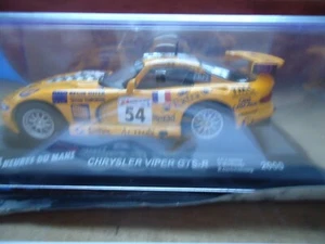CHRYSLER VIPER GTS-R 2000 1:43 Modellauto 24 Stunden Mans Altaya hours - Bild 1 von 2
