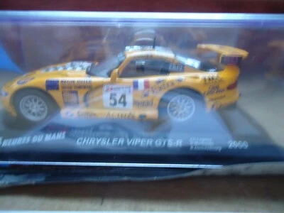 Auto CHRYSLER VIPER GTS-R 2000 Miniatura 1:43 24 Ore Di Le Mans ALTAYA - Immagine 1 di 2