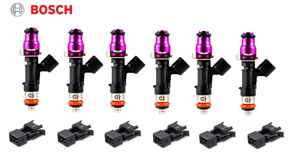 Inyectores de combustible BMW Bosch 1000cc ev14 E36 M3 M5 m50 S52 m52 3.2L 328i 328i turbo Foto 1 de 1