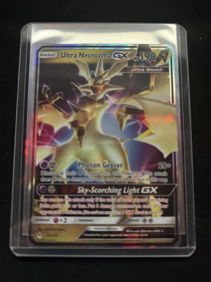 Pokemon Ultra Necrozma GX 95/131 Forbidden Light Ultra Rare Holo NM - Image 1 of 1