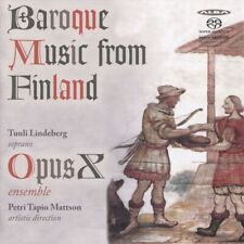 OPUS X ENSEMBLE BAROQUE MUSIC FROM FINLAND NEW SUPER AUDIO HYBRID CD