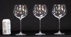 3 Vintage Waterford Marquis Oversized All-Purpose Crystal Wine Tasting Glasses