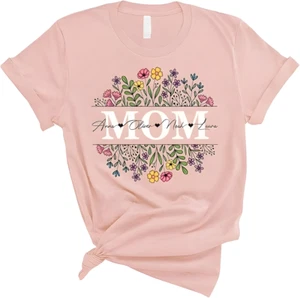 Mother's Day Shirts Custom Gifts For Mom Women Kids T-Shirt - Picture 1 of 8