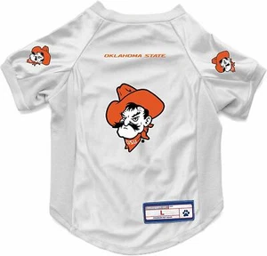 OKLAHOMA STATE COWBOYS PERRO GATO MASCOTA JERSEY ELÁSTICO XS PEQUEÑO MEDIANO GRANDE XL GRANDE - Imagen 1 de 2