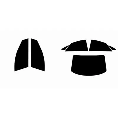 For Mercedes E Class 2-door Coupe 2010-17 (C207) Full Pre Cut Window Tint Kit - Image 1 of 4